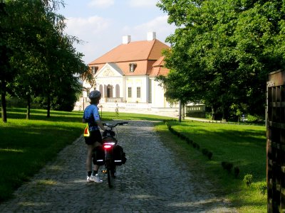 Hungary, Erdotarcsa, French Chateau, back side,
  home for this night, good wine too.